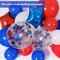 160-Piece Red, White & Blue Balloon Garland Kit – 4th of July Patriotic Decorations with Star Foil Balloons for Birthday, Wedding, Baseball & Nautical Themes
